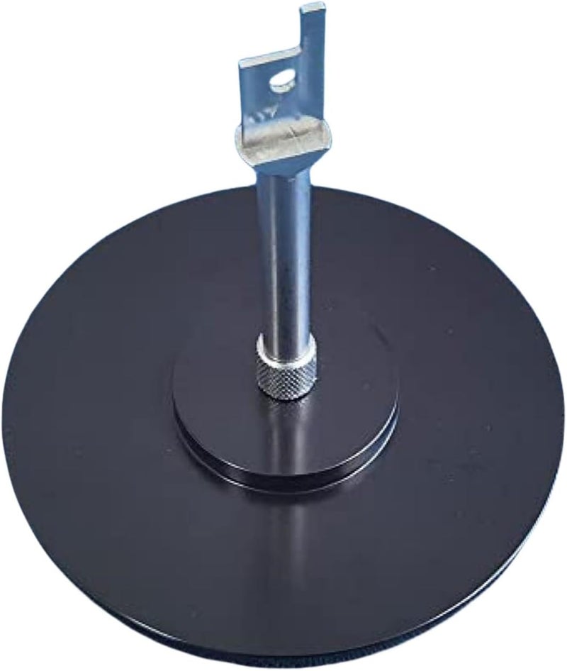 EBIEFLY DIY Saw Machines Sawzall Adapter Cup Attachments Connector UVC Fit for Reciprocating Saws M Adapter Tools Aluminium Smooth Surface 10cm/4.0in (Black) - Image 1